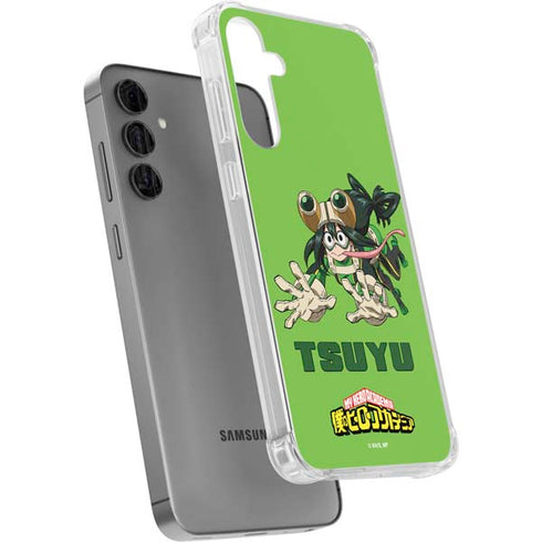 My Hero Academia Tsuyu Season 5 Galaxy S24 Plus Clear Case